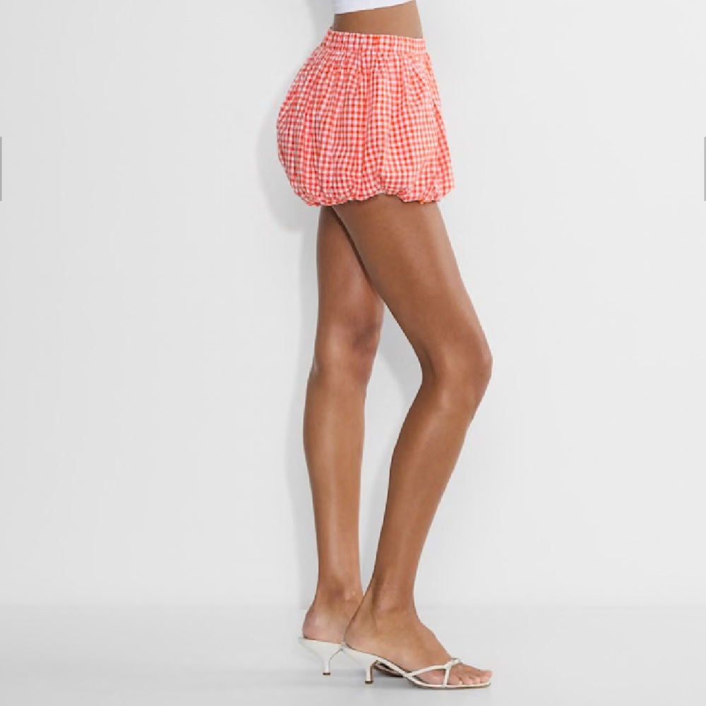 NWOT Aritzia Poplin Bubble Short ❤️ - Picture 6 of 8